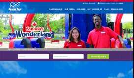 
							         Fun Jobs at Canada's Wonderland | Search Park Jobs and Apply ...								  
							    