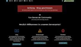 
							         Fun-Server.de: Start								  
							    