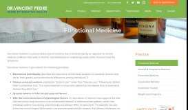 
							         Functional Medicine | Pedre Integrative Health								  
							    