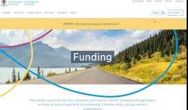 
							         Funding | Canada Council for the Arts								  
							    