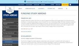 
							         Funding Study Abroad - Cerritos College								  
							    