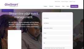 
							         Fundraising Event Management Software | GiveSmart								  
							    