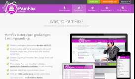 
							         Funktionen - PamFax								  
							    