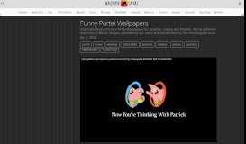 
							         Funny Portal Wallpapers - WallpaperSafari								  
							    