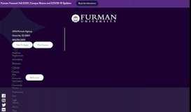 
							         Furman University								  
							    
