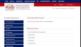 
							         FUSD Benefits Portal - Florence Unified School District								  
							    