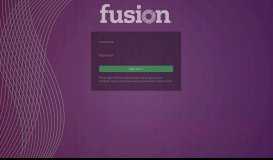 
							         Fusion Academy | Login								  
							    