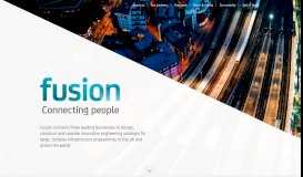 
							         Fusion JV – Connecting people								  
							    