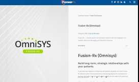 
							         Fusion-Rx (Omnisys) – PioneerRx – Top Pharmacy Software ...								  
							    