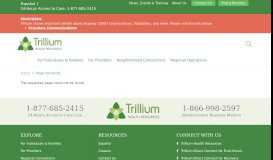 
							         Future Planning | Trillium Health Resources								  
							    