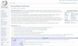 
							         FutureWave Software - Wikipedia								  
							    