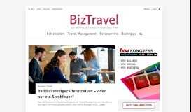 
							         fvw BizTravel | Alle relevanten News für Geschäftsreise-Planer								  
							    