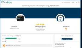 
							         g-portal.com Bewertung & Erfahrung auf Trustami								  
							    