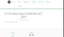 
							         G1/45 West Row CANBERRA ACT 2601 - - OPENetworks								  
							    