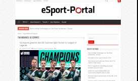 
							         G2 Esports Archive - eSport-Portal								  
							    