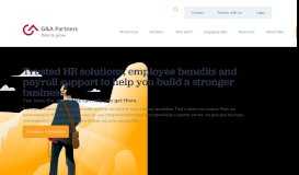 
							         G&A Partners: PEO Services, Full-Service HR Outsourcing, Payroll ...								  
							    