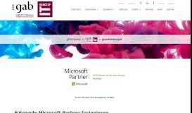 
							         GAB Enterprise IT Solutions - Microsoft Gold Partner								  
							    