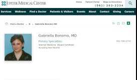 
							         Gabriella Bonomo MD | Palm Beach County Hospital								  
							    