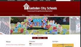 
							         Gadsden City Schools								  
							    