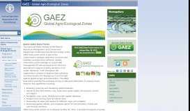 
							         GAEZ: About Data Portal								  
							    