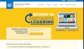 
							         Gahanna Jefferson Public School District Homepage								  
							    