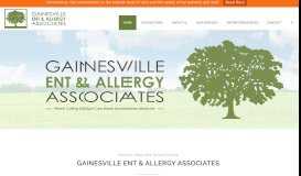 
							         Gainesville ENT & Allergy Associates | Gainesville ENT, Florida Ear ...								  
							    