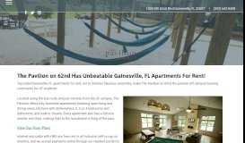 
							         Gainesville, FL Apartments For Rent - The Pavilion on 62nd								  
							    