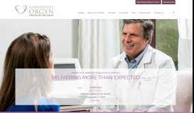 
							         Gainesville OBGYN – Gainesville Obstetrics & Gynecology | Midwifery								  
							    