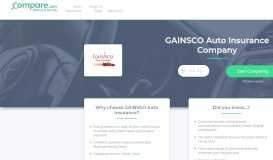 
							         GAINSCO Auto Insurance - Learn more & Compare prices | Compare ...								  
							    