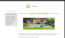 
							         GaLaBau - Private Gärten - MR Deutschland - Maschinenring								  
							    