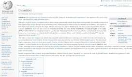 
							         Galadriel - Wikipedia								  
							    