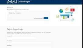 
							         Gale Pages: Login								  
							    