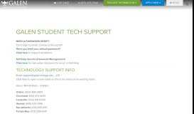 
							         Galen Student Tech Support - Galen College of Nursing								  
							    