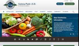 
							         Galena Park Independent School District / Homepage								  
							    