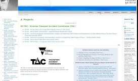 
							         Galexia - Projects - VIC-TAC - Victorian Transport Accident ...								  
							    