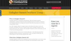 
							         Gallagher Bassett Workers' Compensation								  
							    