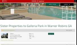 
							         Galleria Park Apartments in Warner Robins GA | Sister Properties								  
							    
