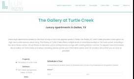 
							         Gallery at Turtle Creek – Dallas, TX | LUX Locators | Dallas Apartment ...								  
							    