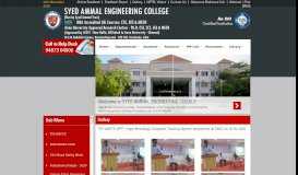 
							         Gallery - Syed Ammal Engineering College								  
							    