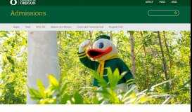 
							         Gambia - Admissions - University of Oregon								  
							    