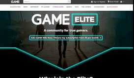 
							         GAME Elite - GAME								  
							    