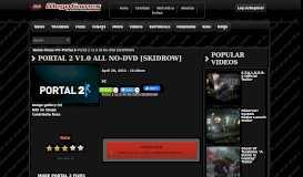 
							         Game Fix / Crack: Portal 2 v1.0 All No-DVD [SKiDROW] NoDVD NoCD ...								  
							    