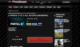 
							         Game Fix / Crack: Portal 2 v1.1 All No-DVD [SKiDROW] NoDVD NoCD ...								  
							    