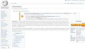 
							         GameSpot - Wikipedia								  
							    