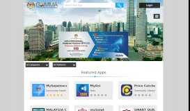 
							         GAMMA-Gallery of Malaysian Government Mobile Applications								  
							    