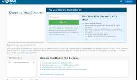 
							         Gamma Healthcare: Login, Bill Pay, Customer Service and Care Sign-In								  
							    