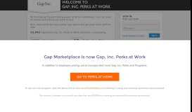 
							         Gap, Inc. Perks at Work								  
							    