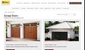 
							         Garage Doors by Clopay – America's #1 Garage Door Brand								  
							    