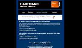 
							         Garantie & Service - HARTMANN Business Solutions +++ IBM +++ ...								  
							    