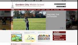 
							         Garden City Middle School / Homepage - Garden City Public Schools								  
							    